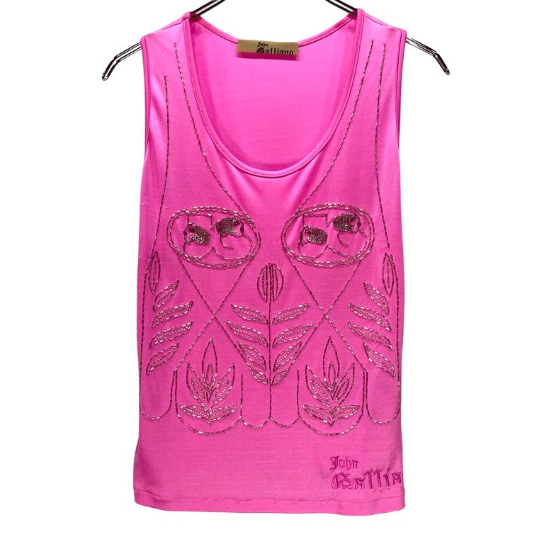 楽天市場】JOHN GALLIANO ジョンガリアーノ キャミソール 英字新聞