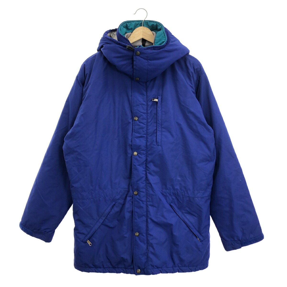 L.L.Bean エルエルビーン 80\u0027s PENOBSCOT PARKA ペノブスコットパーカ 中綿ナイロン上衣 青み USA製 三国ケ丘店 ITZIPW4BSY50 【中古】 RM5651D