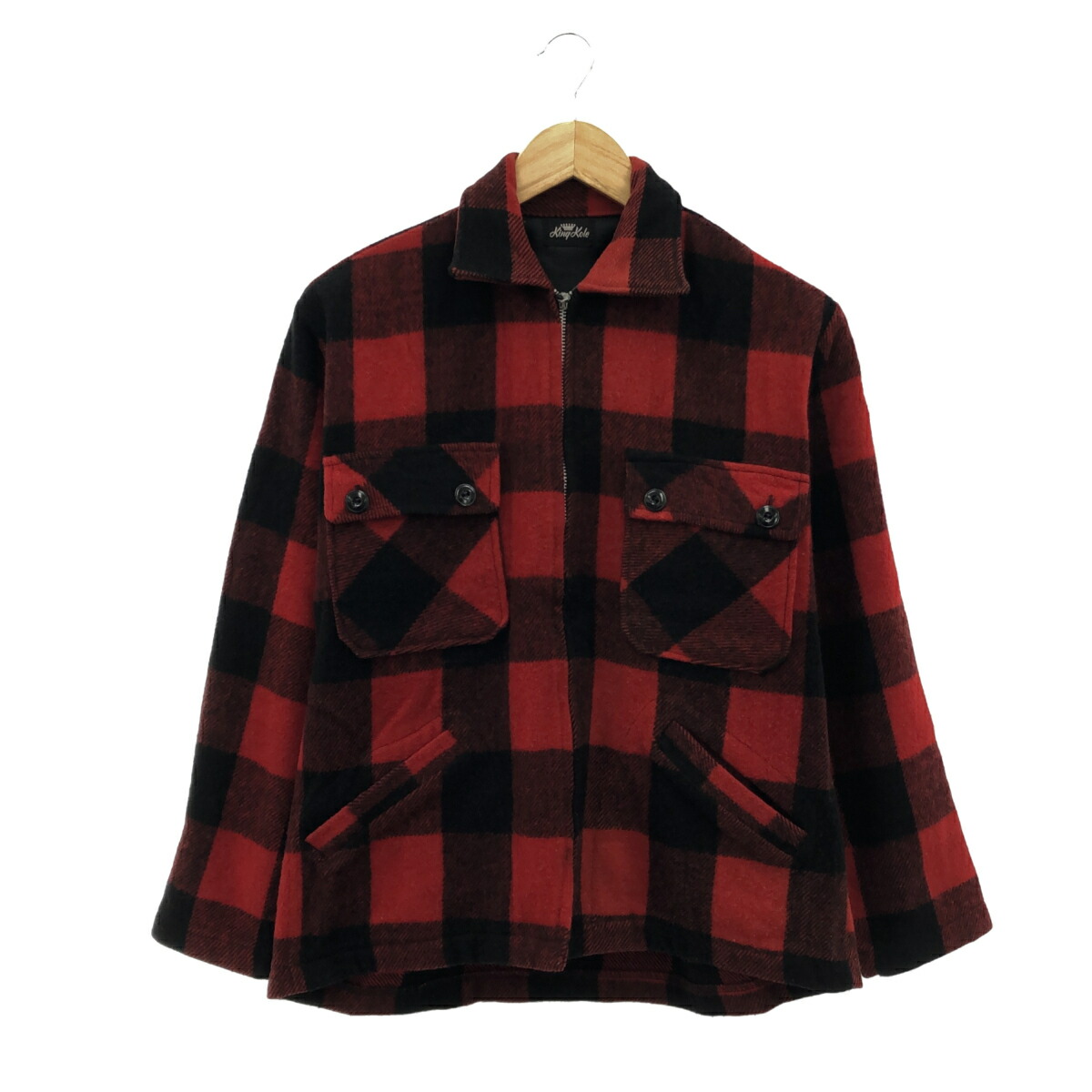 楽天市場】40s KING O WEAR Wool Sports Jacket 黒 M Vintage