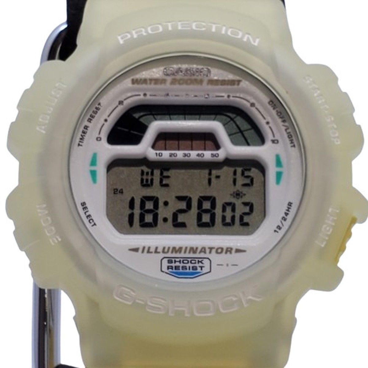 稼働 G-SHOCK 腕時計 デジタル DW-9500 ホワイト ライト 458 稼働 G-SHOCK 腕時計 デジタル DW-9500 ホワイト ライト 458