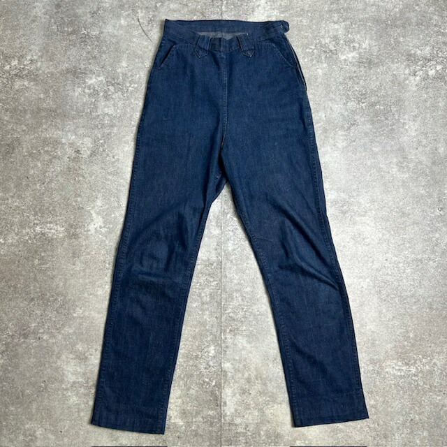 楽天市場】50s 60s ビンテージ ☆ BAKER サイドジップ デニム ランチ