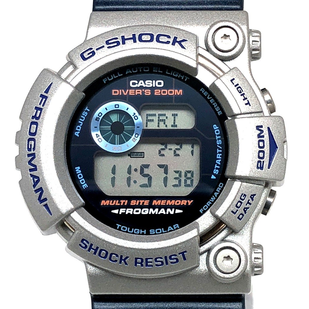 G-SHOCK フロッグマンGW-204K-9JR イルカクジラ2004 G-SHOCK FROGMAN GW-204K-9JR フロッグマン イエロー 2004年