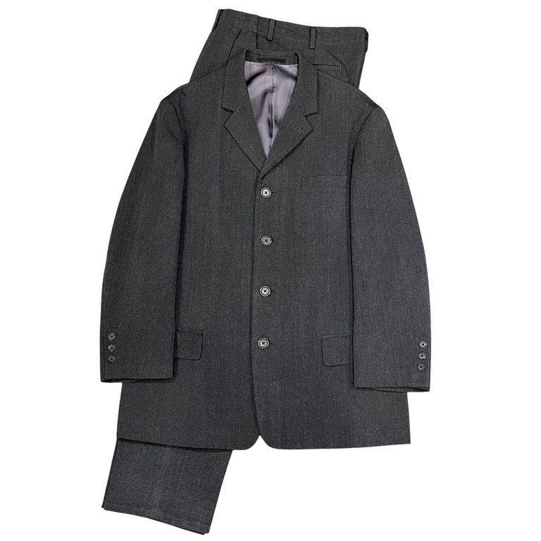 Yohji Yamamoto POUR HOMME ウールギャバジンコート Yohji Yamamoto ウールギャバコート ニット 川上洋平着用