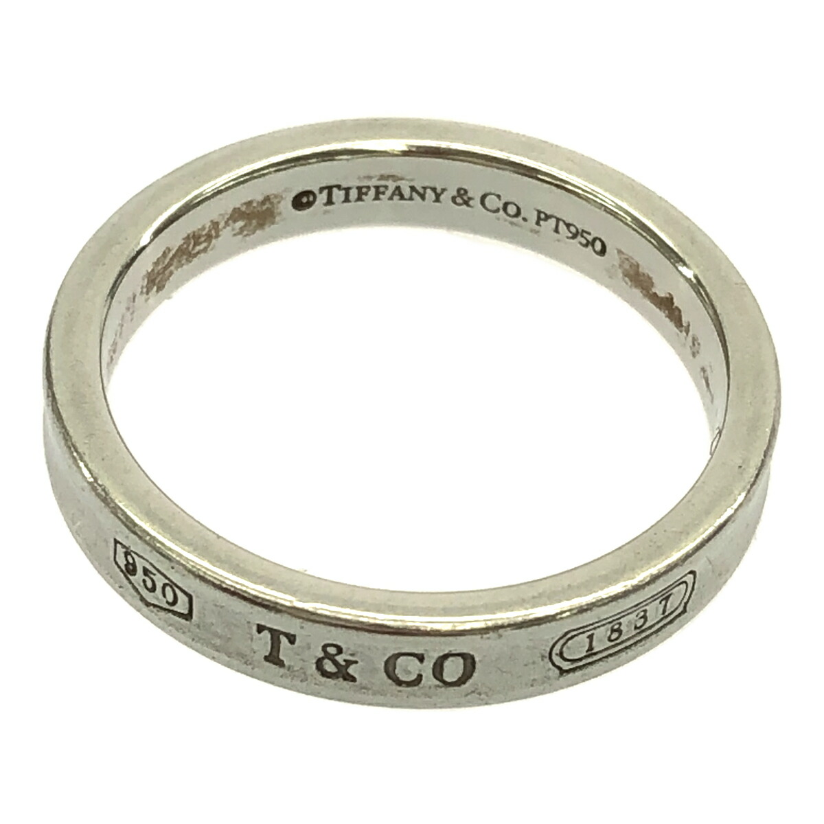 楽天市場】TIFFANY ティファニー 1837 ナローダブルリング 2連 約9号