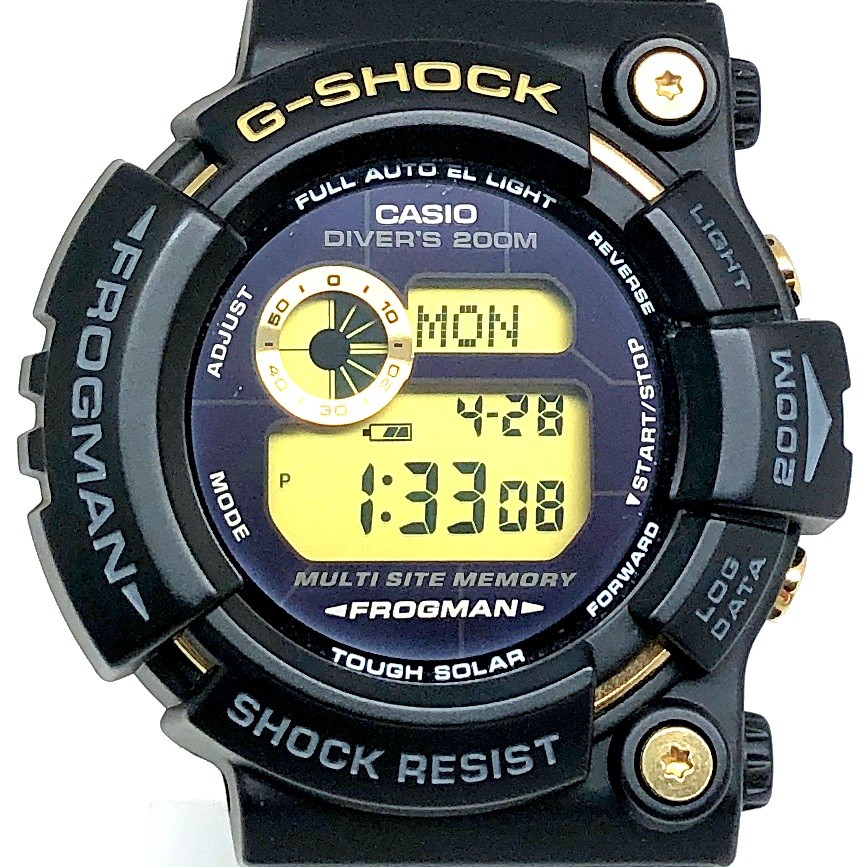 【未使用極美品】G-SHOCK フロッグマン GW-225C 25周年記念モデル G-SHOCK フロッグマン 25周年記念モデル GW-225C-1JF