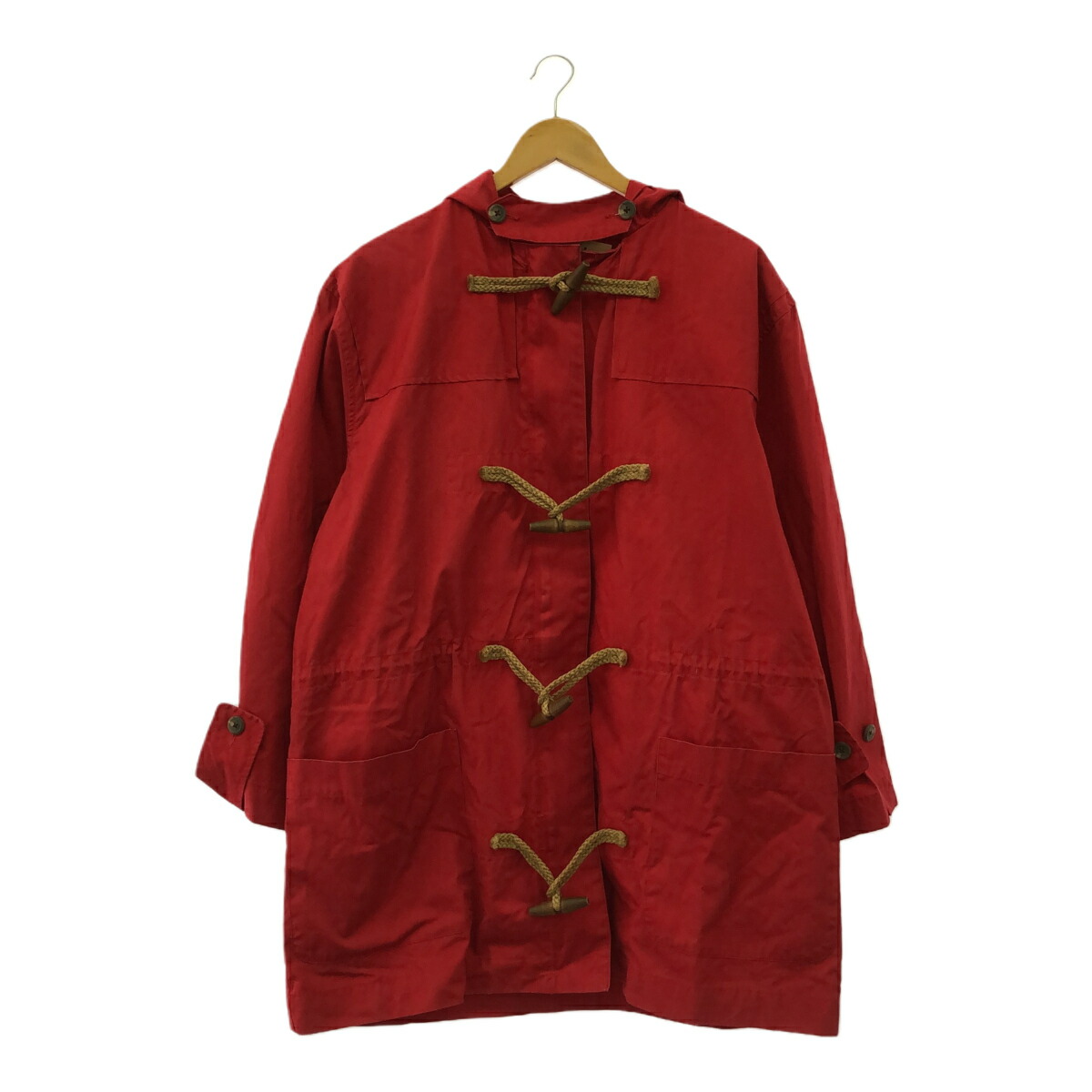 【RALPH LAUREN】ラルフローレン☆ダッフルコート☆ウール☆レッド☆9号 136765_1_l.webp