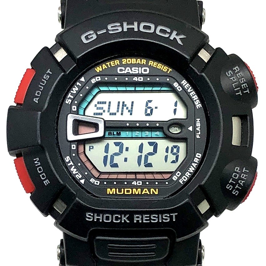 G-SHOCK MUDMAN 25周年 G-9025A-1JF 黒金 新品美品 美品 G-SHOCK 限定 マッドマン 25周年G-9025A-1jf 腕時計