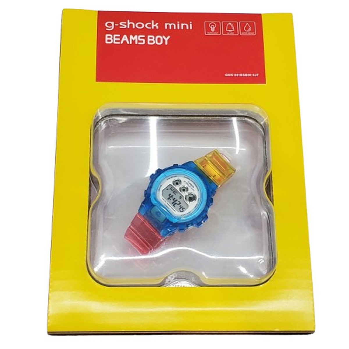 G-SHOCK Gショック BEAMS40周年コラボ限定 G-001BE-8JR 楽天市場】【BEAMSコラボ】CASIO カシオ G-SHOCK ジーショック