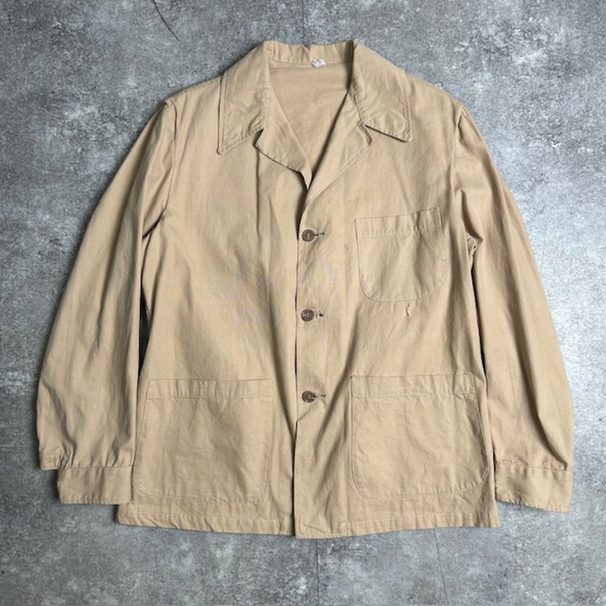 30s 40s 黒シャン　黒ゴマ　EURO VINTAGE WORK ラペル 13050885-b.jpg