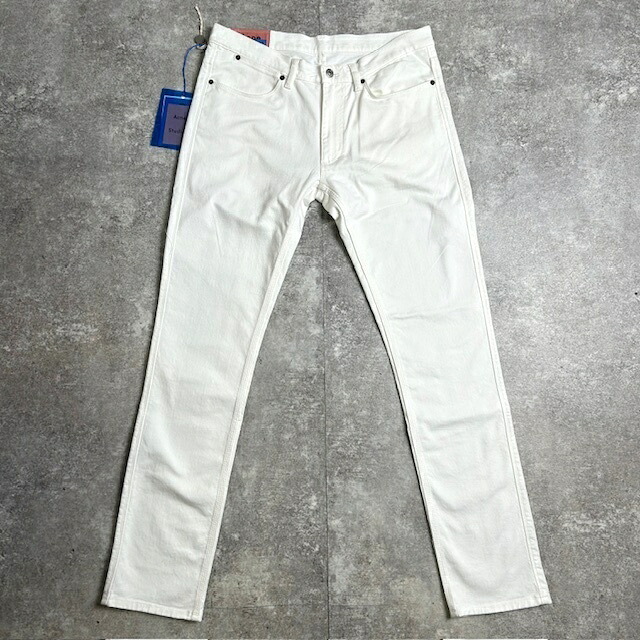 Acne Studios Acne Studios アクネ ストゥディオズ ホワイトデニム ストレートデニム デニムパンツ ボトムス 貝塚店 ITPGQET17X5Y 【中古】 RK070KO｜NEXT51店 11,550円