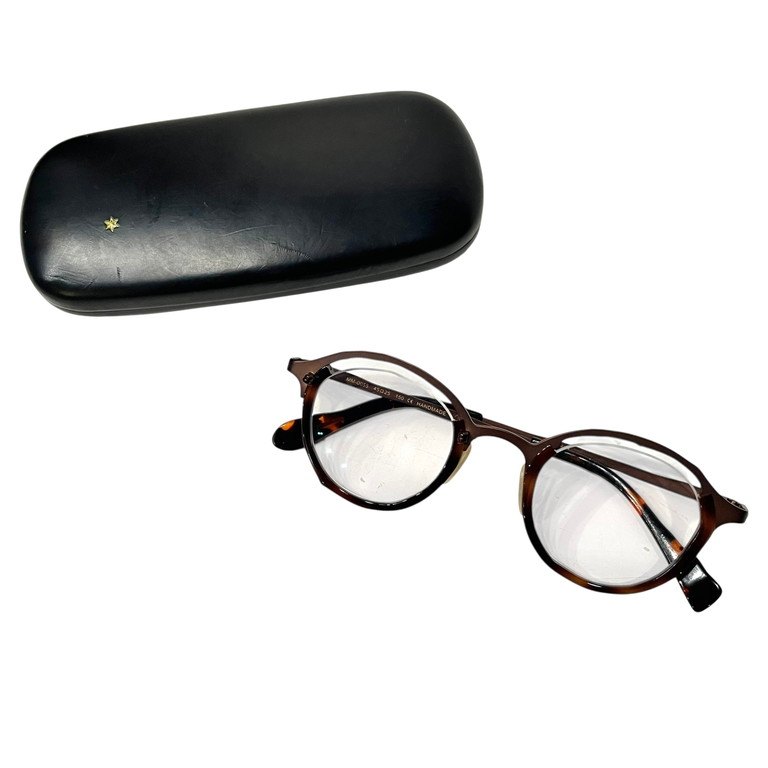 MASAHIROMARUYAMA 2020 Collection monocle MM-0055 Havana Brown チタンフレームパントシェイプメガネ ボストン アイウェア 眼鏡 定価77,000円 マサヒロマルヤマ メンズ レディース ユニセックス 三国ケ丘店 ITAF1AOEOJBW 【中古】 RM4995I|NEXT51店
