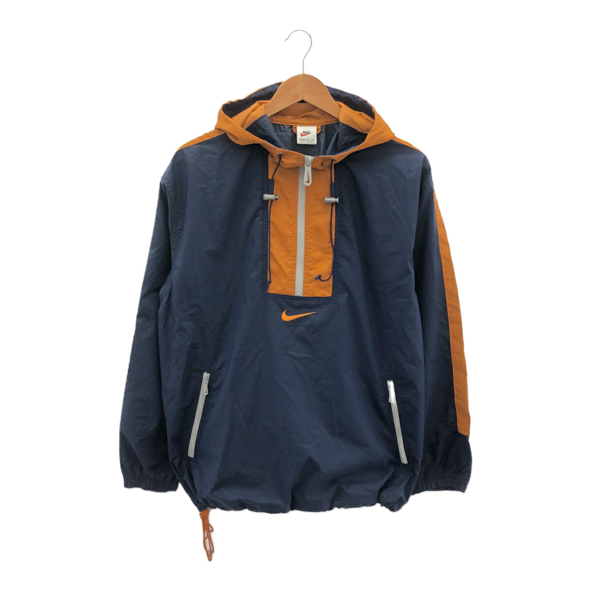 美品！[NIKE Aqua Gear] リバーシブルナイロンジャケット 希少 NIKE AQUA GEAR 90s リバーシブル ナイロン ジャケット