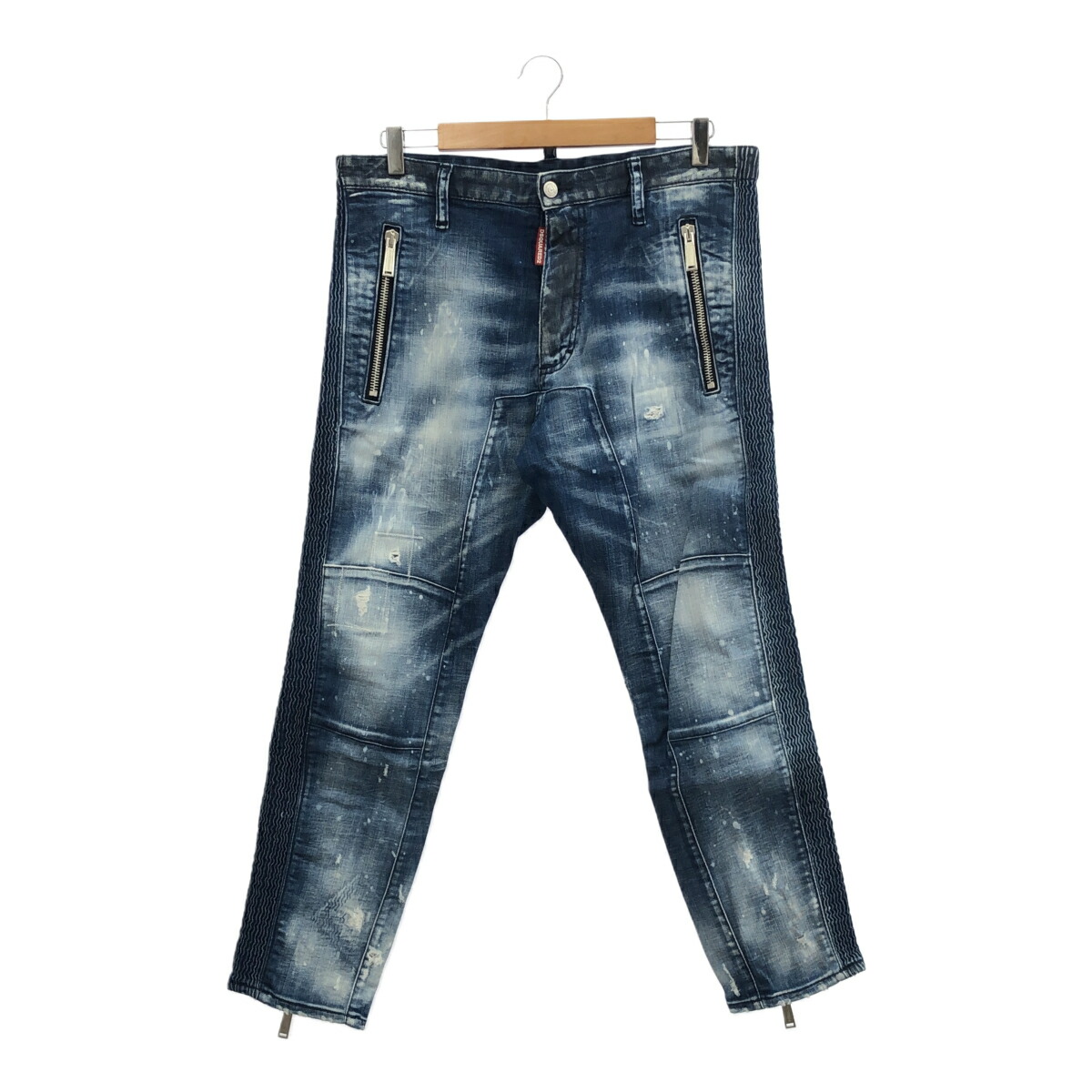 TIDYBIKER新品12.4万DSQUARED2ディースクエアードデニム50 TIDYBIKER新品12.4万DSQUARED2ディースクエアードデニム50