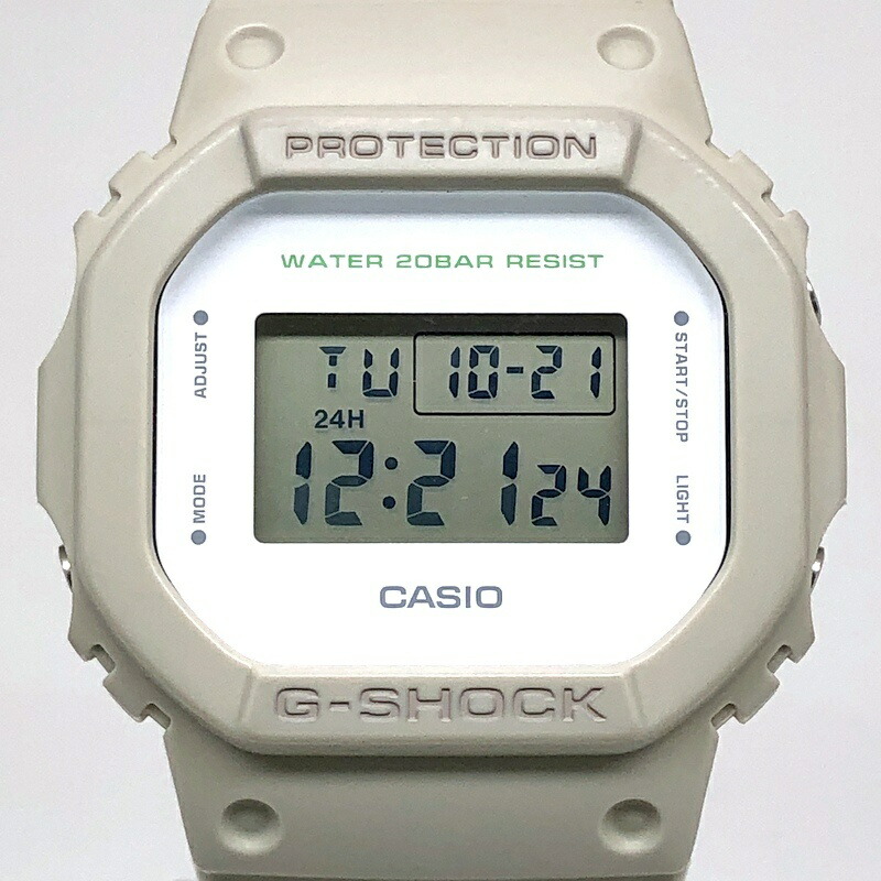 G-SHOCK カシオ ベージュ ミリタリーカラー DW-5600M-8JF 楽天市場】CASIO カシオ/G-SHOCK/ミリタリーカラー/サンドベージュ/DW