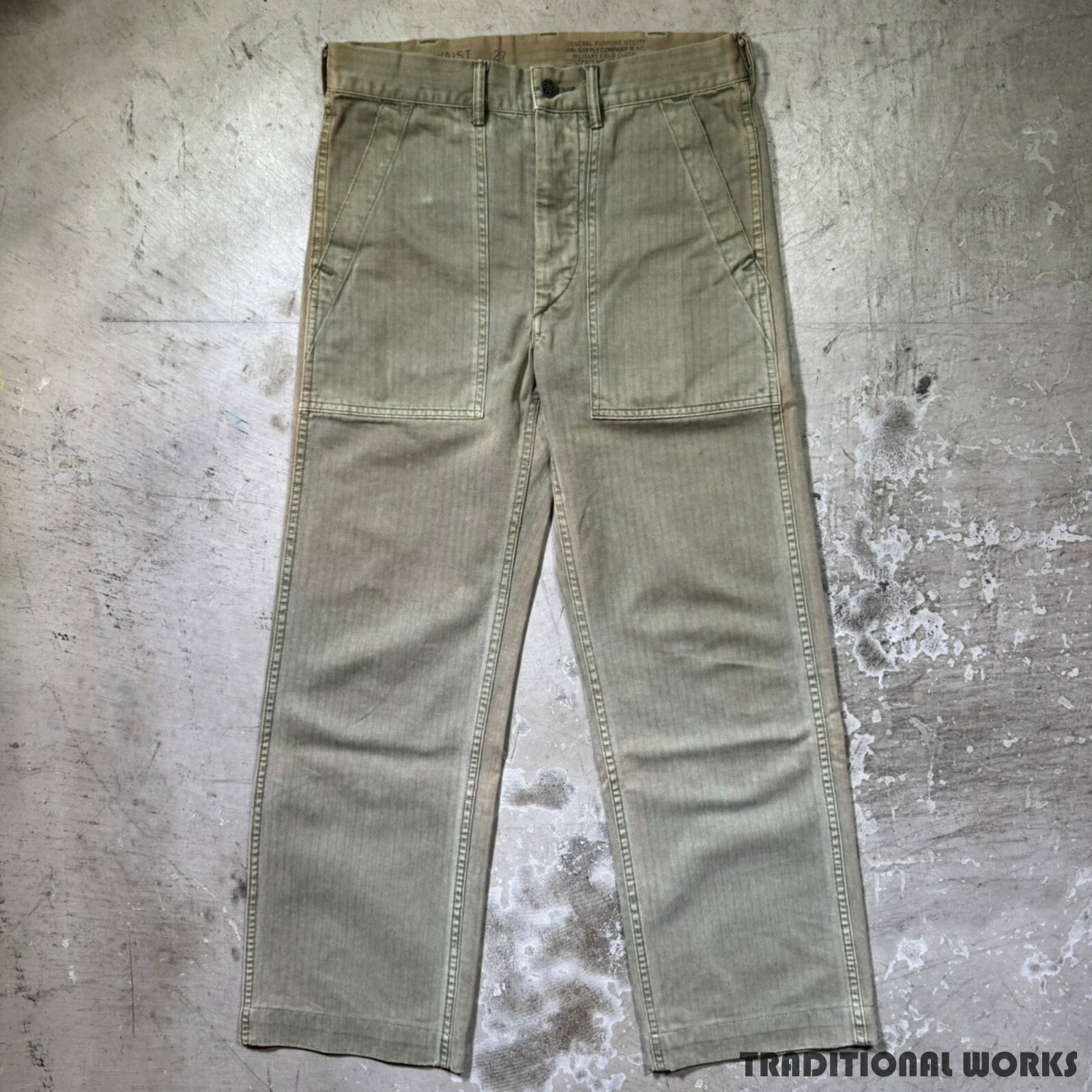 楽天市場】RRL STANCE RE:MAKE PAINTER PANT SIZE-32 ダブルアールエル