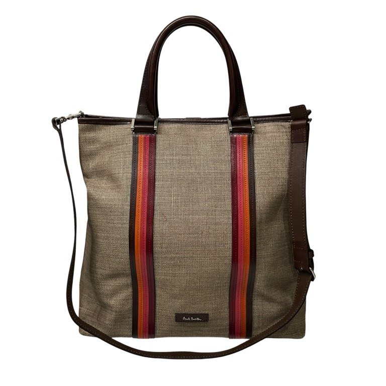 楽天市場】美品 ポール スミス Paul Smith 2way トートバッグ