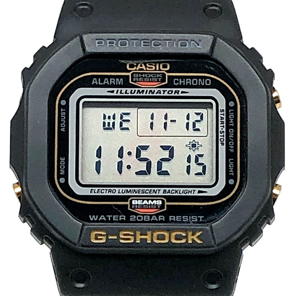 楽天市場】【BEAMSコラボ☆】CASIOG-SHOCK G-5500BE 樹脂 タフソーラー