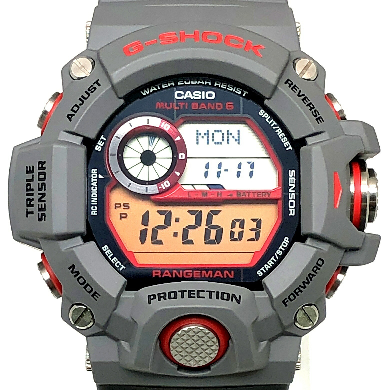 楽天市場】CASIO【カシオ】 GW-9405KJ-5JR G-SHOCK レンジマン MASTER