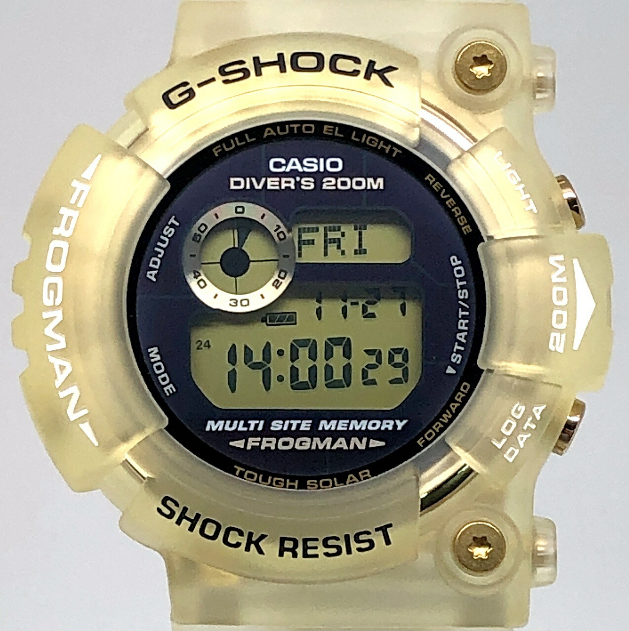 楽天市場】【楠本質店/元住吉】カシオ/CASIO G-SHOCK フロッグマン GW