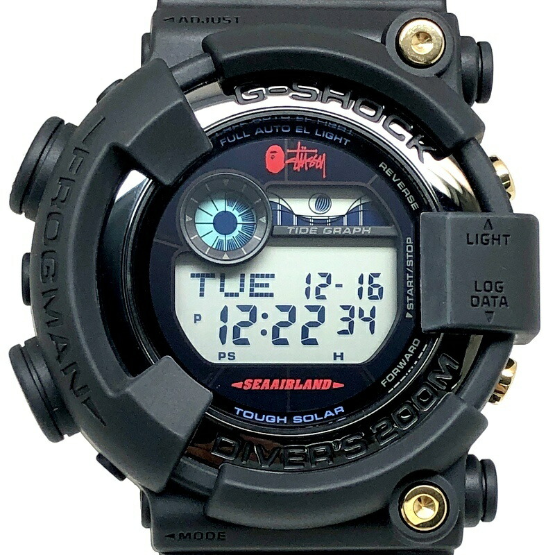 楽天市場】CASIO カシオ G-SHOCK デジタル クォーツ腕時計 STUSSY