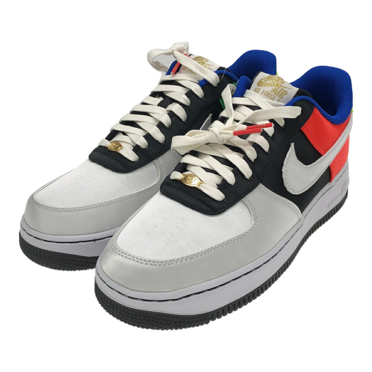 NIKE ナイキ 27糎 AIR FORCE 1 07 PRM Low HIDDEN Message DA1345-014 未当て嵌める 引き舟箱付き添い人 空軍1 割り増し金 置き目 ヒドゥン 申し立て ローカットスニーカーシューズ マルチハラ 三国ケ丘店 ITBAJETXTV24 【中古】 RM5286M