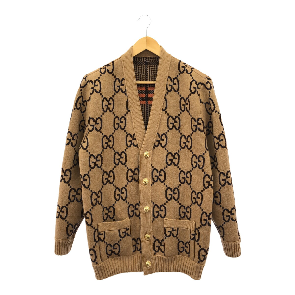 楽天市場】GUCCI グッチ カーディガン テディベア ジャカード ネイビー