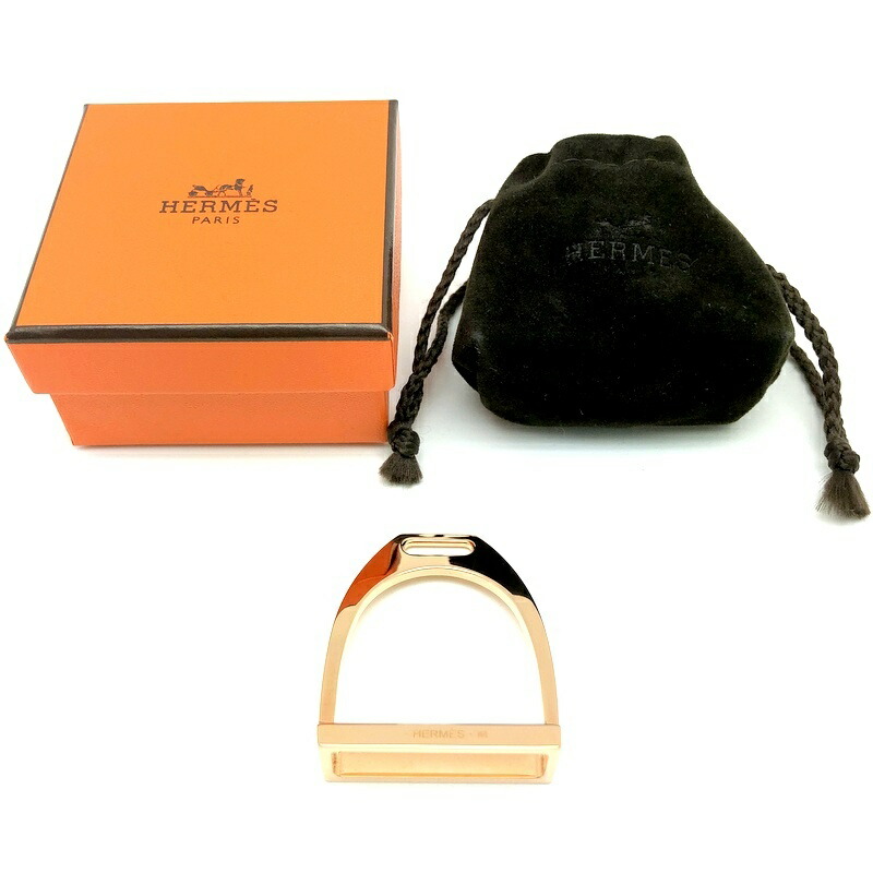 HERMES エルメス スカーフリング 90 エトリエ ピンクゴールド カレ90用 アクセサリー レディース 三国ケ丘店 ITMY4RS682EK 【中古】 RM0257T｜NEXT51店