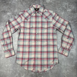 RRL ウエスタンシャツ ダブルアールエル チャックシャツ 040YU 貝塚店 ITN8LDEJIE7C 【中古】 RK040YU｜NEXT51店