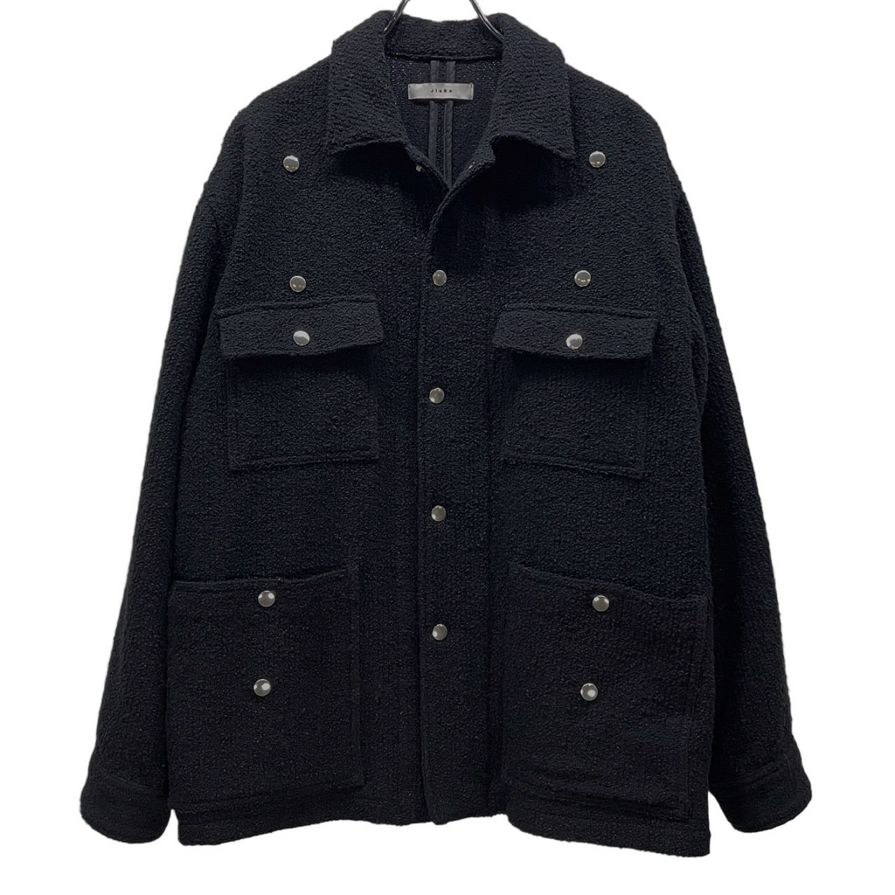 JieDa 22AW NAPPING WOOL COVERALLS ナッピングウールスナップボタンカバーオール 上衣 上衣 厚地の外套 アウター 必要経費41,800円 ジエダ メンズ 三国ケ丘店 ITS6WMNMQN0G 【中古】 RM5438I