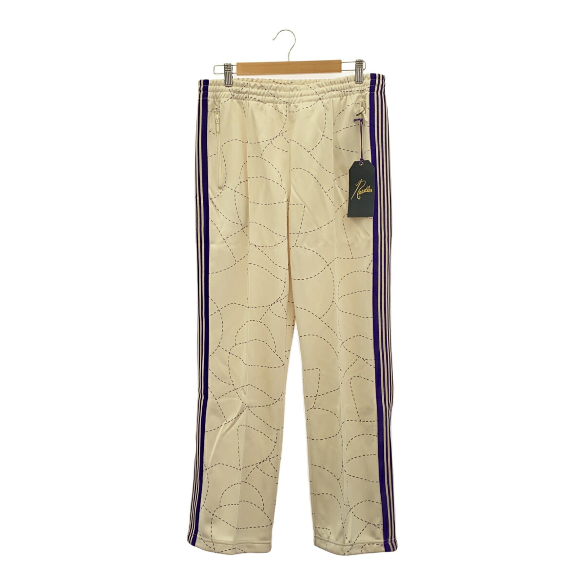 Needles &times; DC SHOES ニードルズ ディーシーシューズ サイズM Track Pant Poly Smooth/Printed トラックパンツ ジャージ MR609 ユニセックス タグ付き 参考定価￥30,800 三国ケ丘店 ITVZBZIHI63Y 【中古】 RM5259M｜NEXT51店