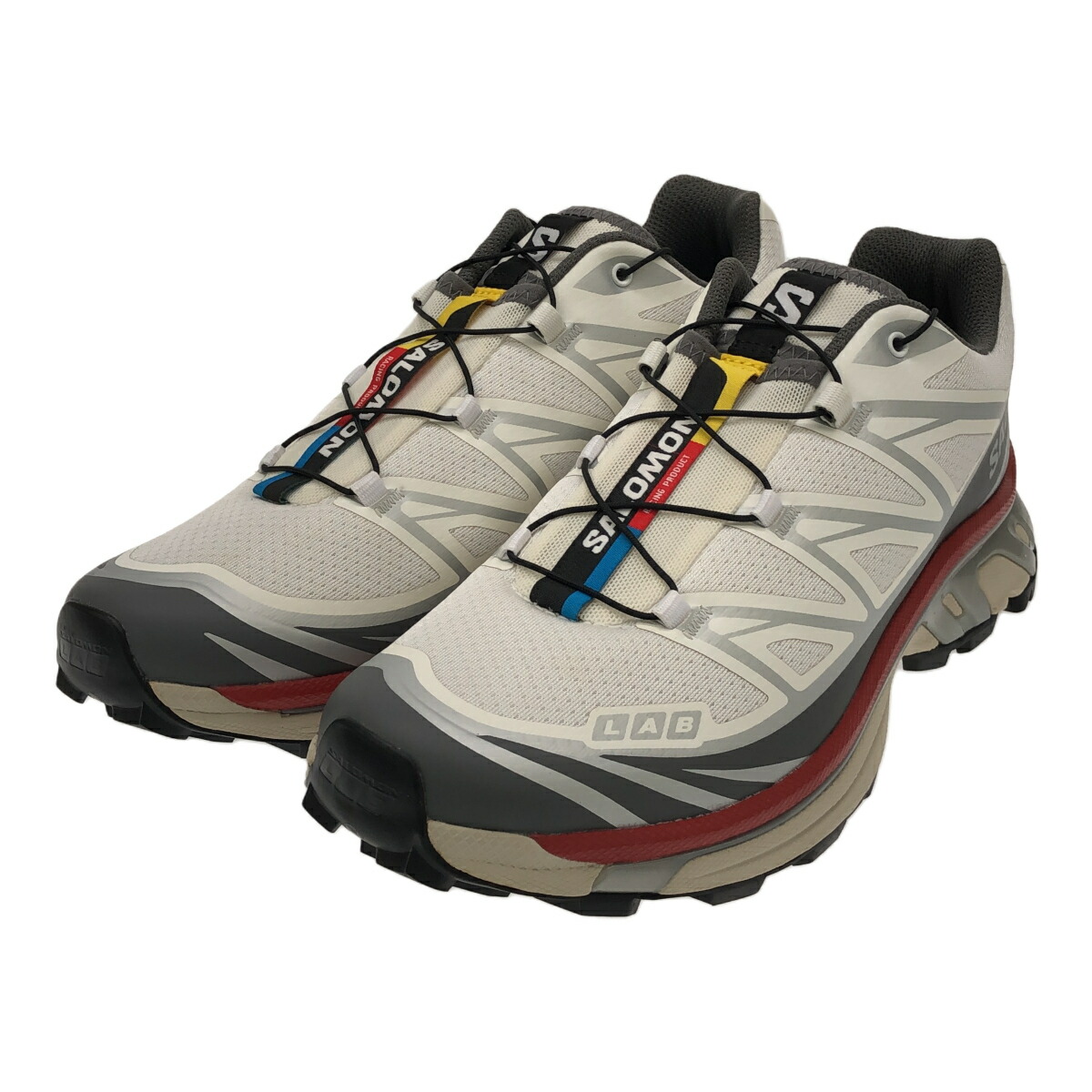 SALOMON サロモン UK7.5/26糎 XT-6 atmos Exclusive アトモス 鶴 47864400 White Castlerock Haute Red 箱付き添い人 引き舟付き添い人 スニーカー シューズ 三国ケ丘店 ITE6MF85OQE6 【中古】 RM5380M