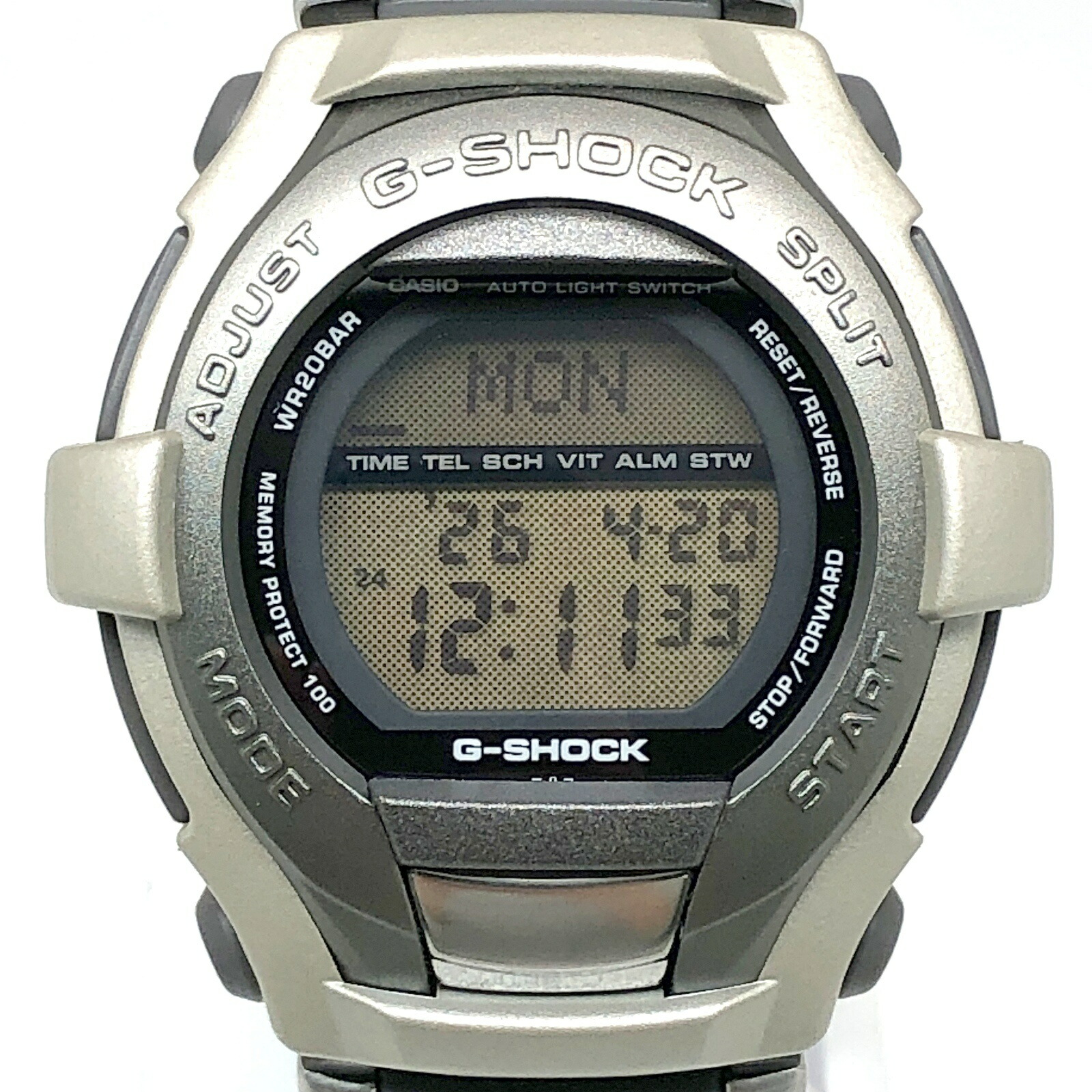 G-SHOCK ジーショック CASIO カシオ ウオッチ GT-000C-1 G-COOL G冷やりとした コンポジットバンドモデル 金属元素×脂ダンス楽隊 メタリックテイスト 流行り物系 流線型形体 1997年9月発売 三国ケ丘店 IT8N4BHY1U80 【中古】