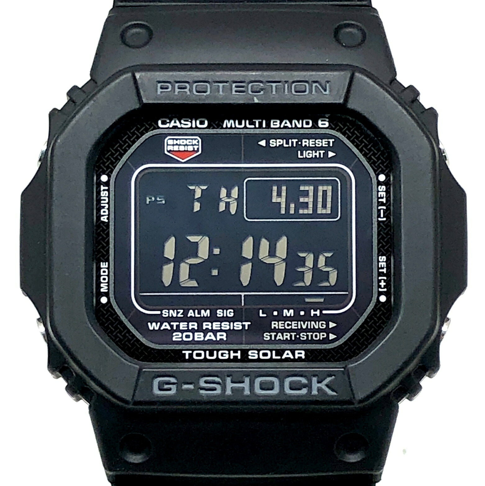 G-SHOCK ジーショック CASIO カシオ ウオッチ GW-M5610U-1B 電磁波ソーラー 引っくり返る液晶 マルチダンス楽隊6 手ごわいソーラー LEDうしろ側ともし火 真四角ひな型 2021年7月発売 三国ケ丘店 ITEZ4HBUJVV4 【中古】