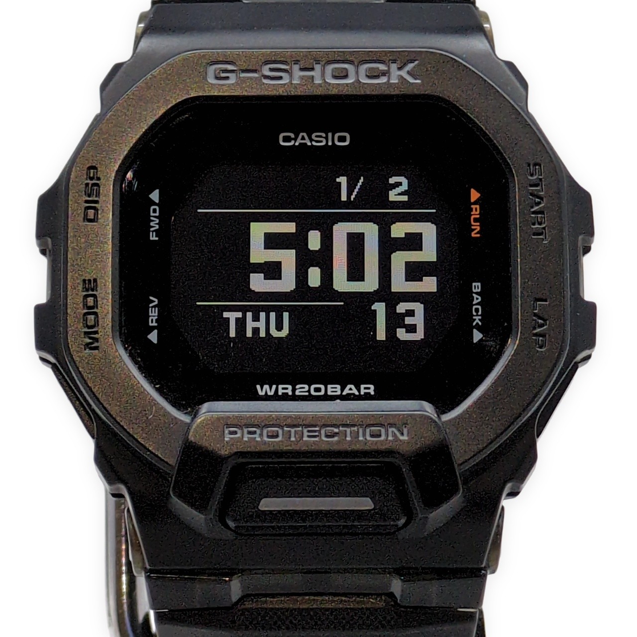 G-SHOCK ジーショック CASIO カシオ ウオッチ GBD-200-1JF G-SQUAD Gスクワッド 黒いこと デジタル 石英 運動競技伝達ルート メンズ 貝塚店 ITVE4MA05Y04 【中古】