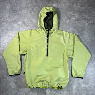 NIKE ナイキ ハーフジップ ナイロン上衣 パーカパーカー ナイロンパーカー ライトグリーン 90’s ティーシャツ 貝塚店 ITZSOP9AF5K0 【中古】 RK385KO