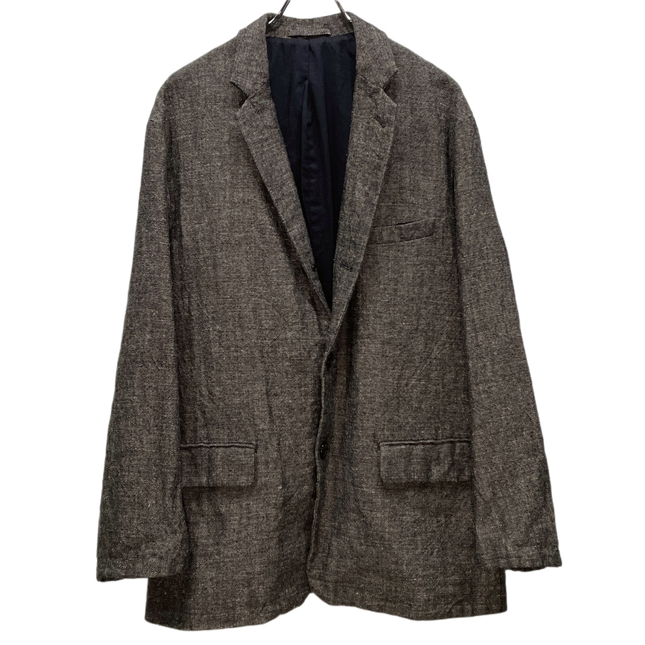 Graphpaper 19AW TWEED KIBATA JACKET ウールリネンキバタツイードテーラードジャケット 上衣 厚地の外套 アウター グラフ記録調査報告 メンズ 三国ケ丘店 ITK201Q1RQEE 【中古】 RM5618I