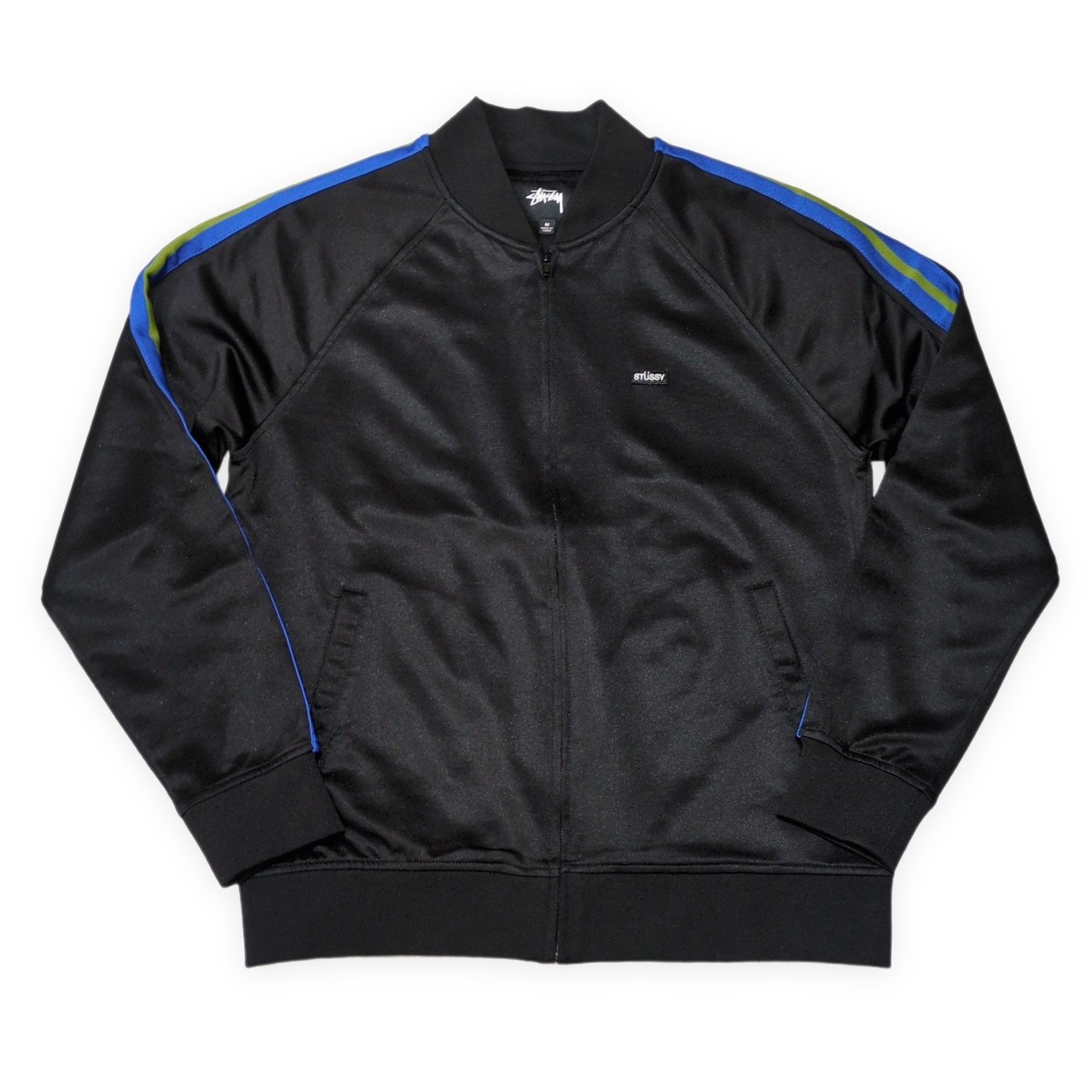 STUSSY ステューシー 貨物自動車上衣 ティーシャツ 伝達ルート上衣 表どおり 黒いこと ポリエステル M メンズ 貝塚店 IT3MSF8Z17C0 【中古】 RK077SE