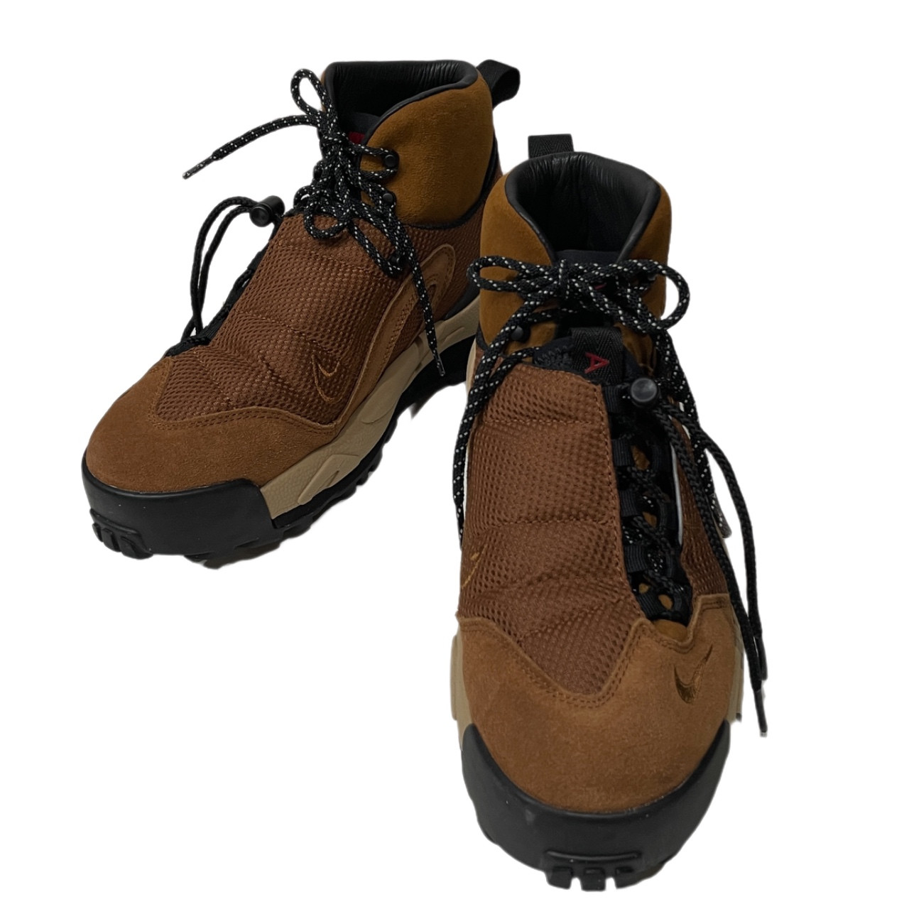 sacai &times; NIKE Magmascape Pecan マグマスケープ ピーカン ボリュームソールレースアップハイカットスニーカー シューズ ブーツ 27cm FN0563-200 靴 クツ サカイ ナイキ メンズ 三国ケ丘店 ITANOJTOZA38 【中古】 RM5703I｜NEXT51店