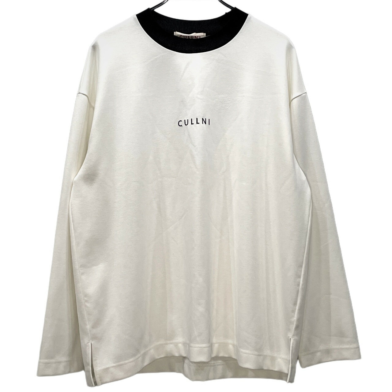 CULLNI ロゴプリントクルーネックカットソー ティーシャツ Tee T-shirt トップス 長袖 クルニ メンズ 三国ケ丘店 ITFVPBKRCTJ8 【中古】 RM5691I