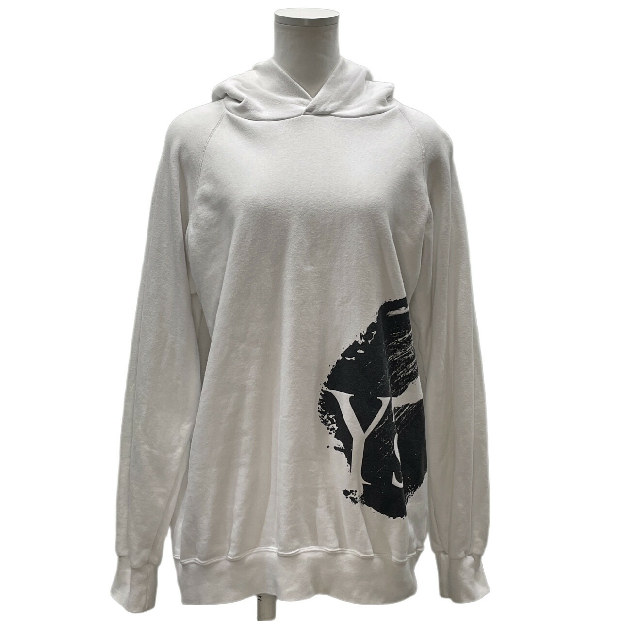 Y\u0027s ロゴプリントスウェットプルオーバーフーディ パーカー トップス アウター Yohji Yamamoto Femme ワイズ ヨウジヤマモトファム レディース 三国ケ丘店 IT40BG4I285O 【中古】 RM5721I