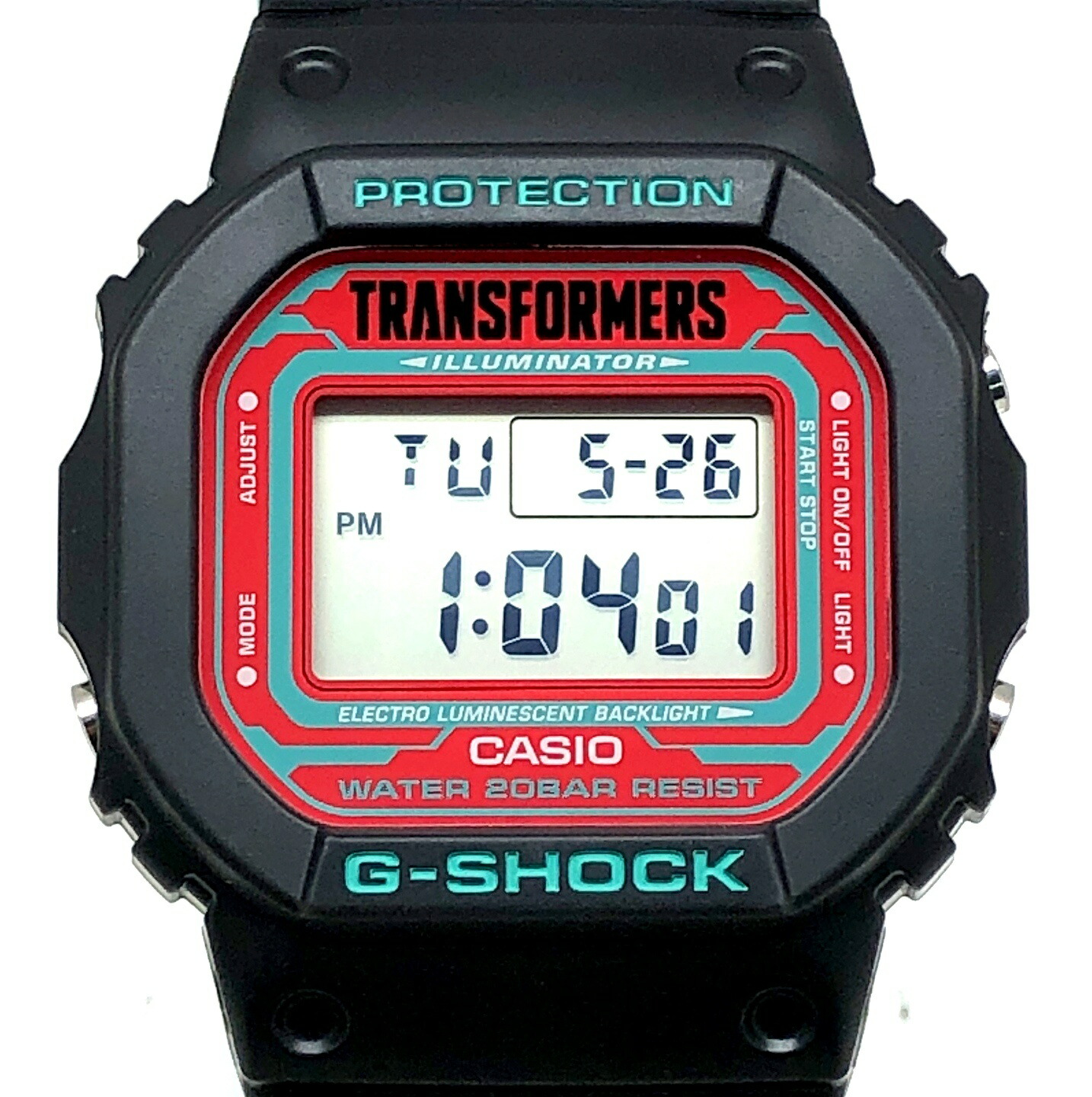 G-SHOCK ジーショック CASIO カシオ ウオッチ DW-5600TF19-SET TRANSFORMERS トランスフォーマー マスターネメシスプライム 第2弾 協調主義真似形 ディセプティコンEL 図形書き割り タカラトミー 2019年12月発売 三国ケ丘店 IT1IOF4KAJ6O 【中古】
