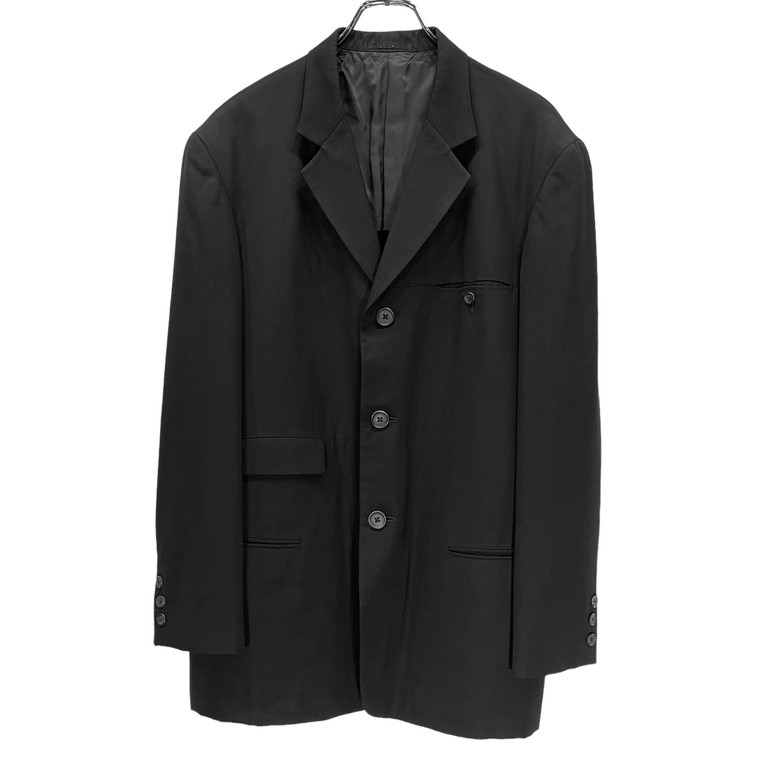 Y's for men ウールギャバジンマルチポケット3Bテーラードジャケット ブレザー コート Archive 90s Yohji Yamamoto Pour Homme ヨウジヤマモトプールオム ワイズフォーメン メンズ 三国ケ丘店 IT7IDNX2I0PG 【中古】 RM5759I|NEXT51店