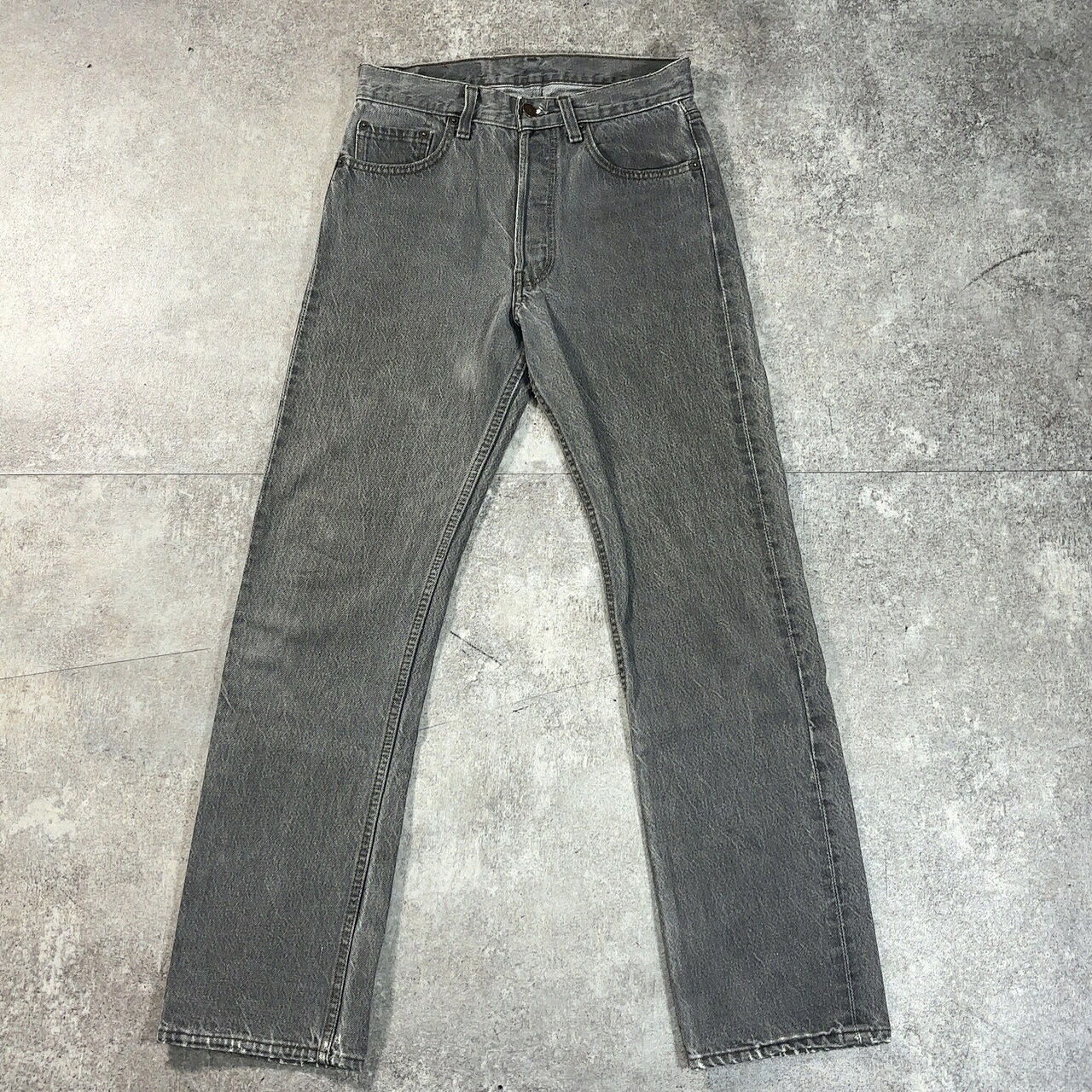 LEVI'S リーバイス 80's 501 ブラックデニム W29 先染めデニム コットン アメリカ製 USA製 ジーンズ 刻印524 vintage 貝塚店 ITWQ03UXR62O 【中古】 RK496KO|NEXT51店