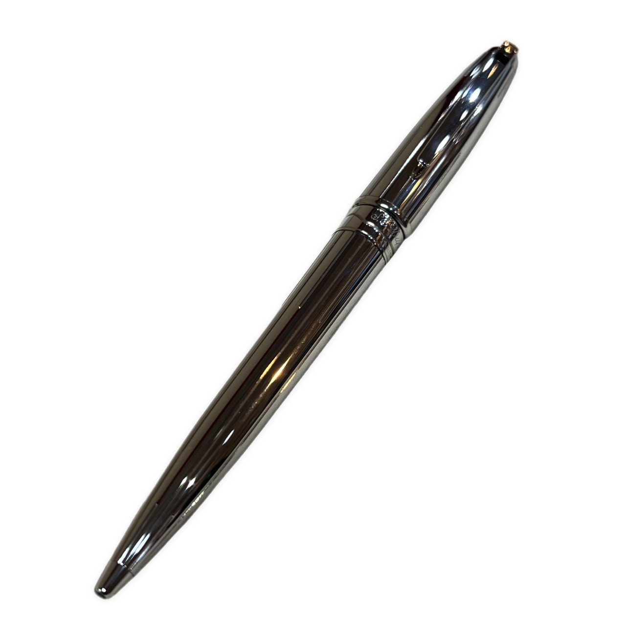 S.T,DUPONT エス・ティー・デュポン ボールペン オランピオ シルバー ジュエリーストライプ 485300 フランス製 三国ケ丘店 ITNZV6QSO5IM 【中古】 RM0362T｜NEXT51店