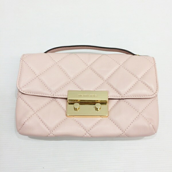 Next51 Michael Kors Sloane Chain Shoulder 30h3gs1m1n Michael Kors Sloane Chain Shoulder 30h3gs1m1n Bag Handbag Pink Gold Metal Ings Quilting Lady S Mikunigaoka 994608 Rmb592