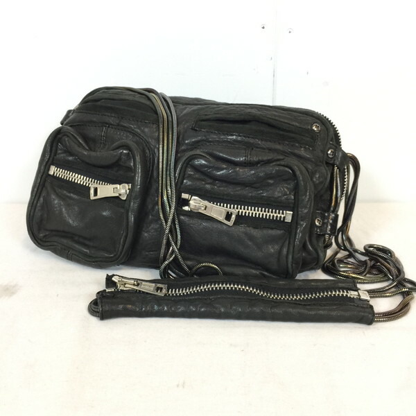 Alexander One Brenda Chain 205 236 001 Chains Shoulder Bag Black Lady S Mound 554779 Rk399g