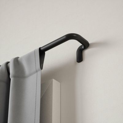 Umbra アンブラ トワイライト カーテンロッド 76-213cm ブラック ニッケル インテリア 家具 北欧家具 おしゃれプレゼント 新居祝い