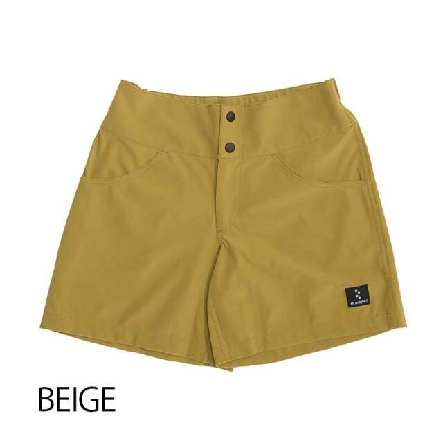 サイクル ショートパンツ ベッキーズパンツ レディースサイズ 女性 ドライ 素材 ショート丈 ストレッチ 撥水 アウトドアにも 日本製 No.3211 リンプロジェクト rin projectプレゼント ポイント10倍