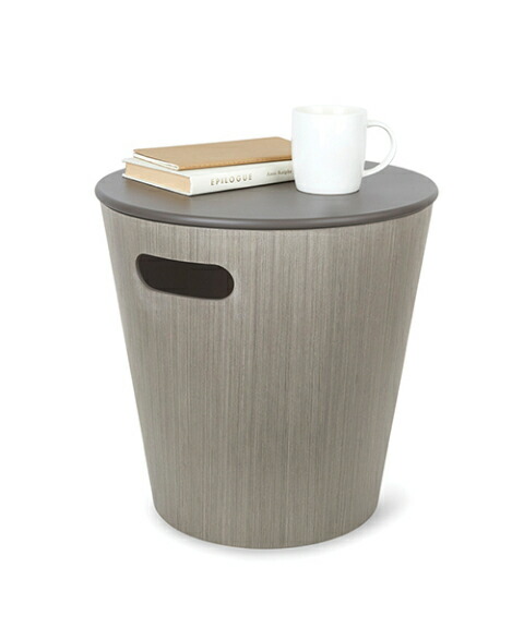 楽天市場】収納スツール ウッドロウ ストレージスツール グレー いす