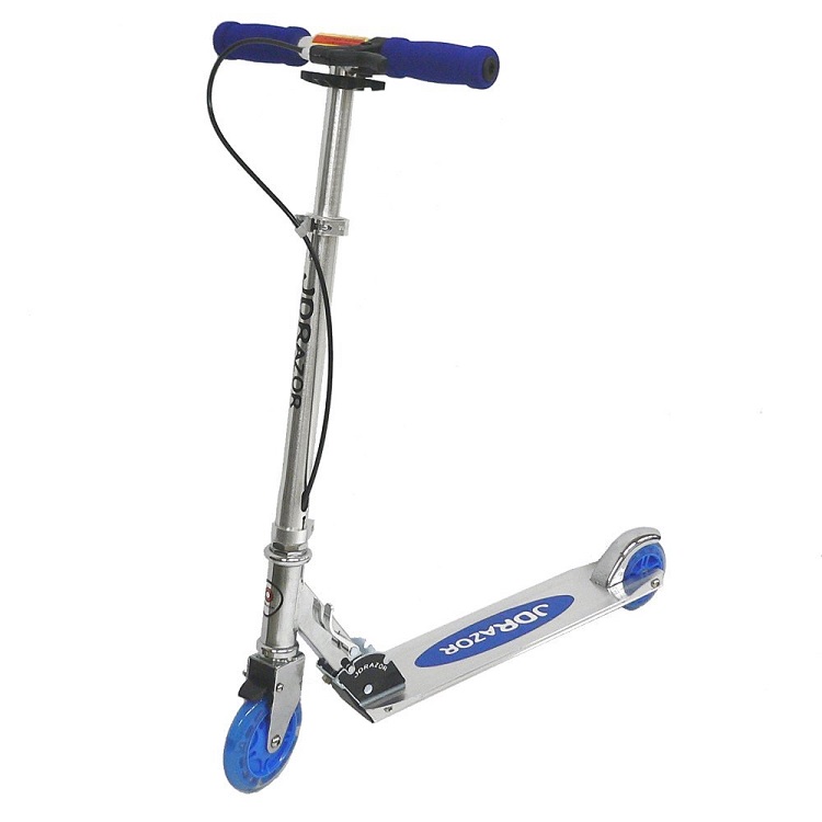 JD Razor MS-105RB キックボード 前輪ブレーキ付 折りたたみ キックスクーター 子供用 キッズ用 大人用 JDRAZOR ジェイディレーザー ms105rb 通学 公園 外遊び 誕生日 プレゼント 送料無料 ポイント5倍